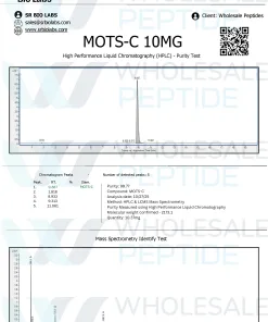 MOTS-c 10mg 10/27/25